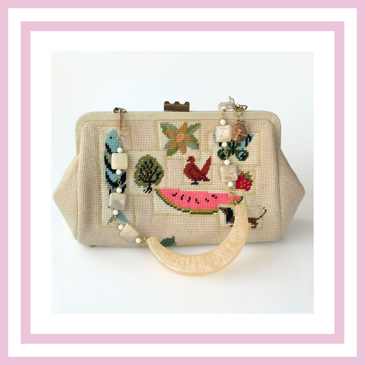 N327 - Butterflies & Strawberry