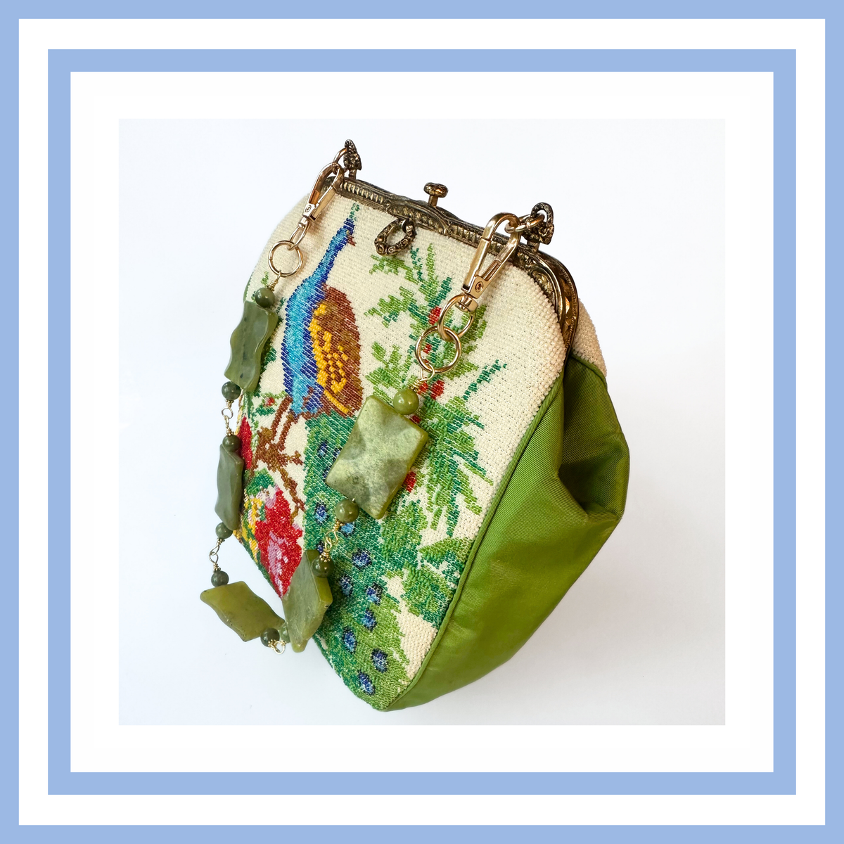 N314 - Green Feathers