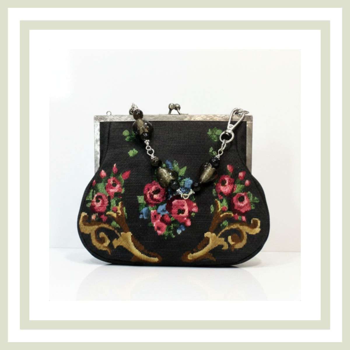 N346 - Floral Scrolls