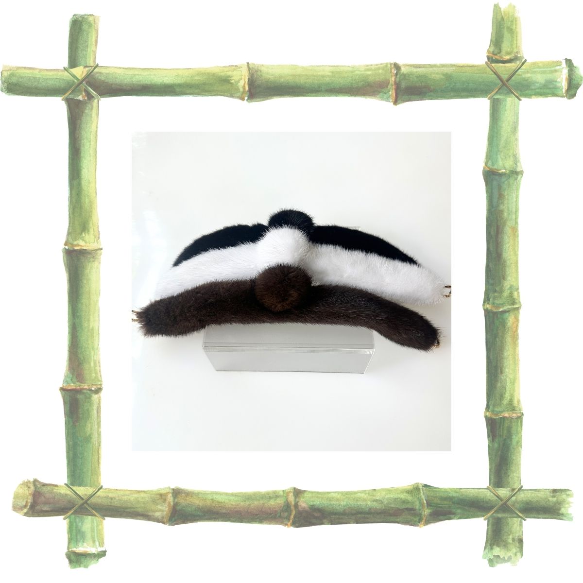 A00003- Brown Mink Handle